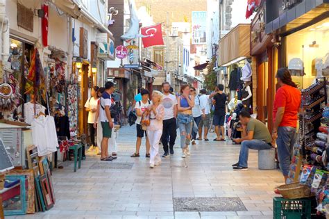 The luxury Bodrum shopping experience is browsing and buying 